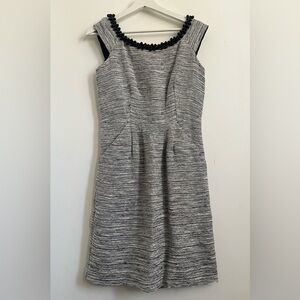 kate spade Beaded neck trim Ocean City Jacquard Josie Dress 2 preppy designer